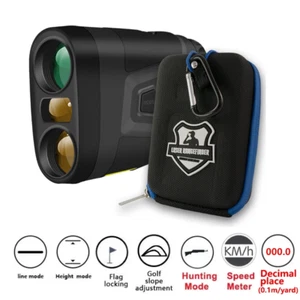 Golf Laser Rangefinder 1000M 650M Telescope with Flag-Lock Slope Pin Distance Me - Picture 1 of 15