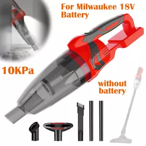 Handheld Vacuum for Milwaukee 18V Battery Cordless Car Vacuum Cleaner 10KPa LED - Picture 1 of 14