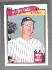 BASEBALL CARD SET BREAK MT NM 1989 SWELL 50 WHITEY FORD HALL OF FAME GREATS CMC