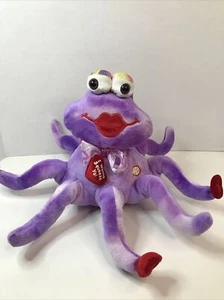 Vintage DanDee Singing Animated OCTOPUS "I Wanta Squeez Ya" Valentines Plush C5 - Picture 1 of 12