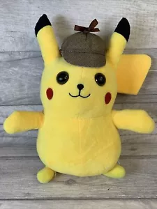 Pokemon Detective Pikachu Plush Soft Toy Teddy. 10" Collectable - Picture 1 of 11