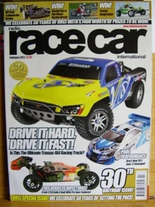 RADIO RACE CAR INTERNATIONAL MODEL MAGAZINE FEBRUARY 2011 - Picture 1 of 3
