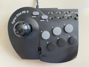 Sega MegaDrive Fighter Stick MD-6, 6 Button Arcade Joystick Controller - Picture 1 of 6