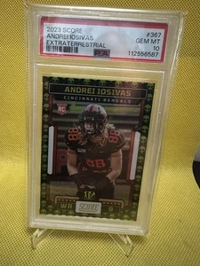2023 Score Football Andrei Iosivas Extraterrestrial Psa 10 - Picture 1 of 6