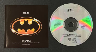 1989 Prince: "Batdance" VTG Maxi-Single CD w/Front Insert Warner Bros Rec. EX! Foto 1 de 4