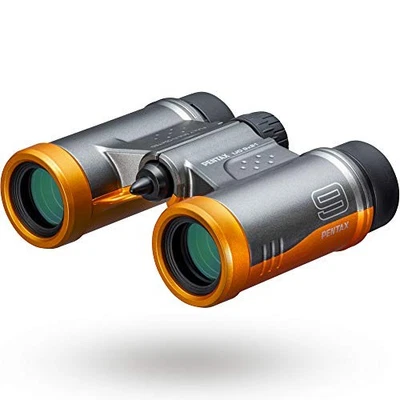 PENTAX Binoculars UD 9x21 magnification 9times GreyOrange 61814 - Image 1 of 4