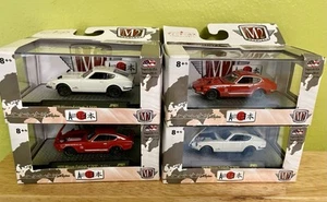 Lot of 4 M2 MACHINES 1970 NISSAN FAIRLADY 2Z Z432JPN01 (2 RED+2 WHITE) - Picture 1 of 1
