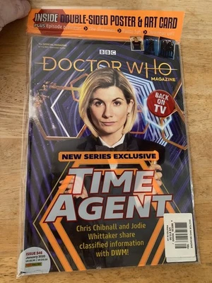 DOCTOR WHO MAGAZINE #546 BRAND NEW NBO SEALED WITH ART CARD JANUARY 2020 MINT - Image 1 of 4