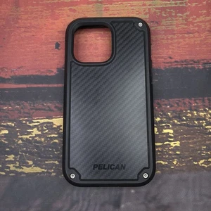 Pelican Shield Case MagSafe Apple iPhone 15 Pro Max Shield Carbon Fiber Black - Picture 1 of 3