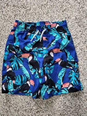 Bañador tropical tucán deportivo para niños, talla pequeña (5/6) Foto 1 de 3