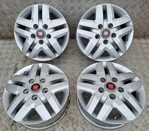 16"FIAT DUCATO,RELAY, BOXER GENUINE SET OF SILVER ALLOY WHEELS 5x130 - Picture 1 of 7