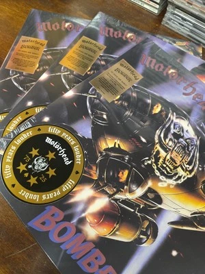 MOTORHEAD - BOMBER - BLUE/BLACK SPLATTER VINYL LP HALF-SPEED MASTER 2025 - Image 1 of 4