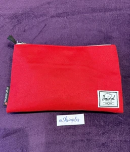 VIRGIN ATLANTIC Business Class AMENITY KIT by Herschel Supply co. NEW Sealed Red - Picture 1 of 5