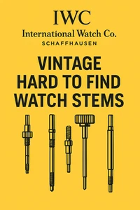 SB6A: IWC International Watch Co. Winding Stem - Bestfit Watch Parts - You Pick - Picture 1 of 1