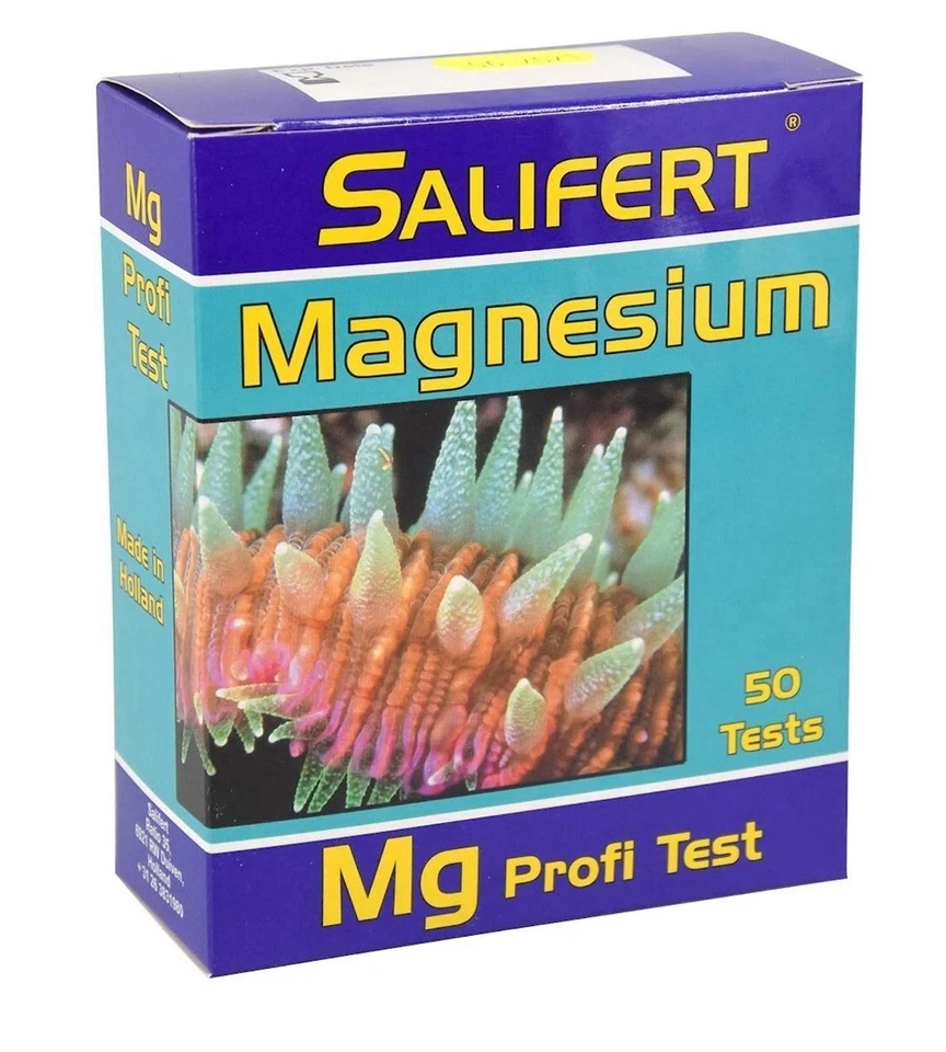 Kit de prueba de magnesio Salifert para mantenimiento de acuario pecera Foto 1 de 1
