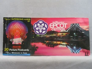 Libro di 20 cartoline illustrate 1982 Epcot Center - Foto 1 di 20
