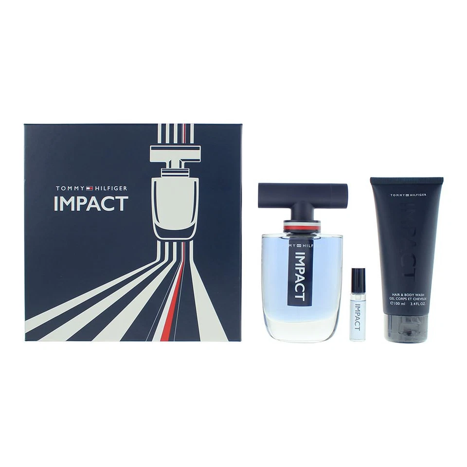 Tommy Hilfiger Impact 3 Piece Gift Set For Men - Image 1 of 1