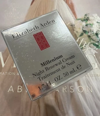 Elizabeth Arden Millennium Night Renewal Cream | 1.7 oz | NEW & SEALED | In Box - Image 1 of 3