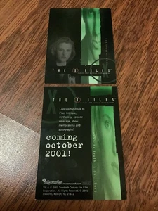THE X-FILES SEASON 6 & 7 CARDS PROMO CARDS XBL-1 2001 INKWORKS - Picture 1 of 1