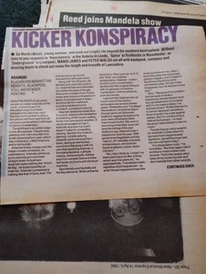 Sk234 Ephemera 1990 Musik Artikel Adamski Konzert Rezension Blackpool - Bild 1 von 1