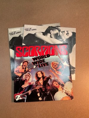 Scorpions Vinyl/LP/Album Lot of 3. Used.  Albums in NrMt condition. Foto 1 de 4