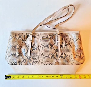 Dana Buchman Faux Snakeskin Purse Bag RN130283 - Picture 1 of 19