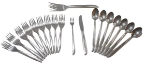 Oneida Community Flatware TWIN STAR Stainless Atomic Mixed Set Betty Crocker - Picture 1 of 18