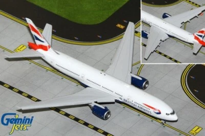 GEMINIJETS GEMINI JETS 1/400 BRITISH AIRWAYS B777-200ER G-YMMS FLAPS DOWN GJBAW2117F