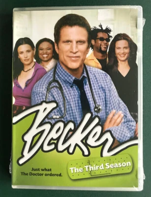 Becker, the Third Season (3 DVDs) Ted Danson sitcom, FACTORY SEALED, Ohio seller - Image 1 of 4