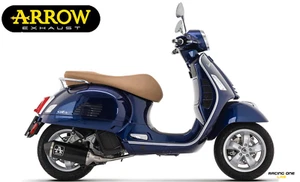 SCARICO COMPLETO ARROW RACE-TECH NERO CON CATALALIZZORE VESPA GTS 125 I.E 21-23 - Foto 1 di 3