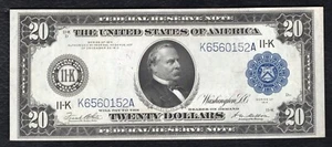 FR. 1007 1914 $20 FRN FEDERAL RESERVE NOTE DALLAS, TX GEM UNCIRCULATED - Picture 1 of 2