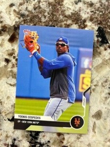 2020 TOPPS NOW ROAD TO OPENING DAY RTOD CARD NEW YORK METS YOENIS CESPEDES