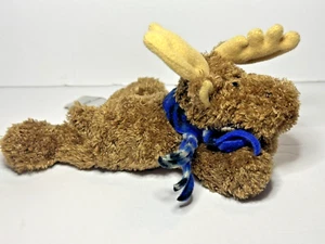 Gund Mini Moose Reindeer Kringle Jingles Scarf Plush Tiny Rattle Stuffed Animal - Picture 1 of 8