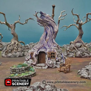 Gaming Gelände - Witch's Hovel - Warhammer DnD Pathfinder - Bild 1 von 6