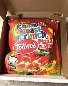 ✅🔥Cinnamon Toast Crunch Totino’s Pizza Flavored Cereal 6 Oz Bag - *IN HAND* - Picture 1 of 12