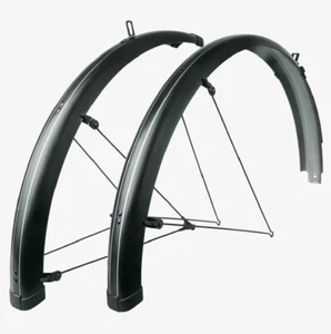 SKS Bluemels Stripes Bike Mudguard Set - 28" / 700c - 65mm Black - Picture 1 of 1