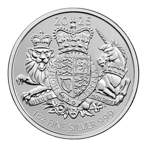 Großbritannien 2 Pounds 2025 Royal Arms 1 Oz 999 - Bild 1 von 9
