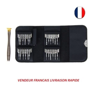kit 25 en 1 tournevis de précision outil torx tournevis réparation téléphone pc - Foto 1 di 6