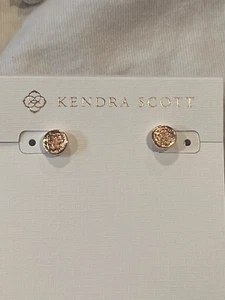 Kendra Scott Dira Coin Ohrstecker Rosegold mit KS Etui! - Bild 1 von 7