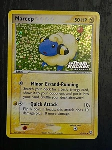 2004 Pokemon EX Team Rocket Returns Mareep Reverse Holo 67/109 fast neuwertig  - Bild 1 von 2