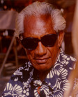 Photo de Duke Kahanamoku surfeur hawaïen