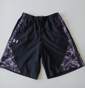 Pantaloncini Under Armour uomo medi atletici neri con cordino - Foto 1 di 8