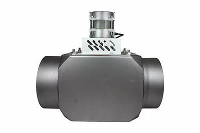 PELLTECH 150mm Saugzuggebläse, Abgaszuggebläse, Rauchgasgebläse, Schornsteinzuggebläse