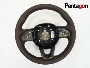 New Genuine Jeep Renegade Brown With Orange Stitching Steering Wheel 71777287 - Picture 1 of 3