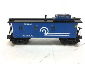 MTH RAILKING RK-7708L O-SCALE CONRAIL SEMI SCALE CABOOSE EXCELLENT CONDITION  - Picture 1 of 12