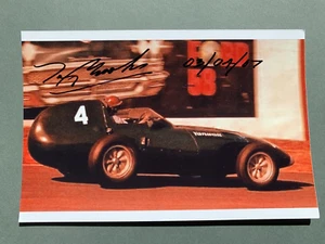 TONY BROOKS (†2022) Formel-1 Fahrer signed Foto 10x15 Autogramm - Picture 1 of 1