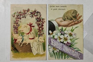 SCHWEIN MAIALE - LOT 2 POSTKARTEN - C61-177 - Bild 1 von 1
