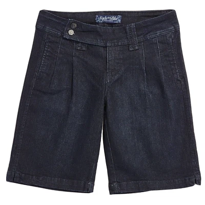 Pantalones cortos de mezclilla capri premium para mujer Fade To Blue talla 6 azul oscuro ropa de calle Foto 1 de 4