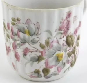 Roschütz Blue Pink Flower Teacup Roschutz Tea Coffee Mug Floral Roschutz - Imagen 1 de 9