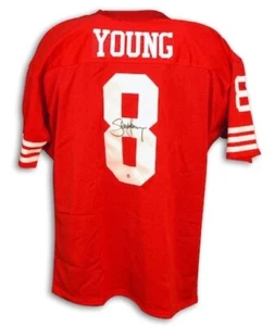 Steve Young San Francisco 49ers Autograph Jersey APE COA (mw1) - Picture 1 of 1